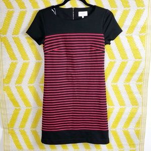 Laundry by Shelli Segal Striped Dress 2 XS